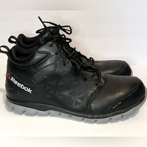 Reebok Sublite Cushion Work - RB4142 Men's Athletic Mid Cut - Black